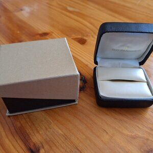 O.C. Tanner Jewlery Ring Box and Outter Box